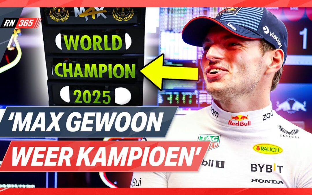 Verstappen Vergeleken Met F1-Legende: “Daarom Wordt Max Kampioen” | F1-Interview