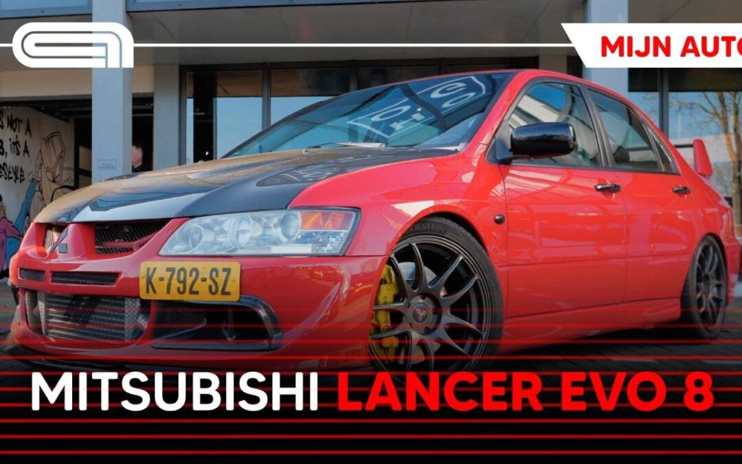 Mijn Auto: Mitsubishi Lancer Evolution 8 van Robin