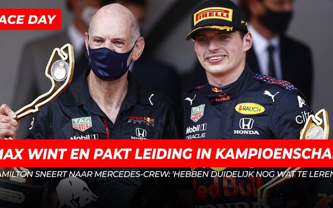 Verstappen pakt leiding in Formule 1 kampioenschap, Hamilton sneert naar Mercedes-crew | Race Day