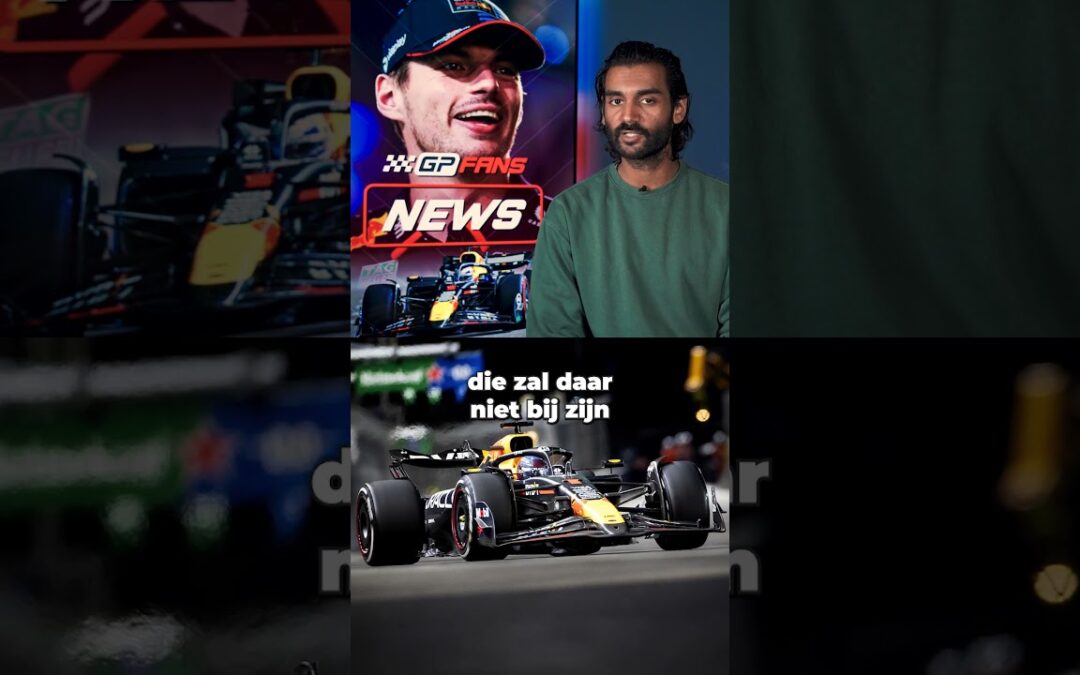 Verstappen slaat Abu Dhabi-testdag over