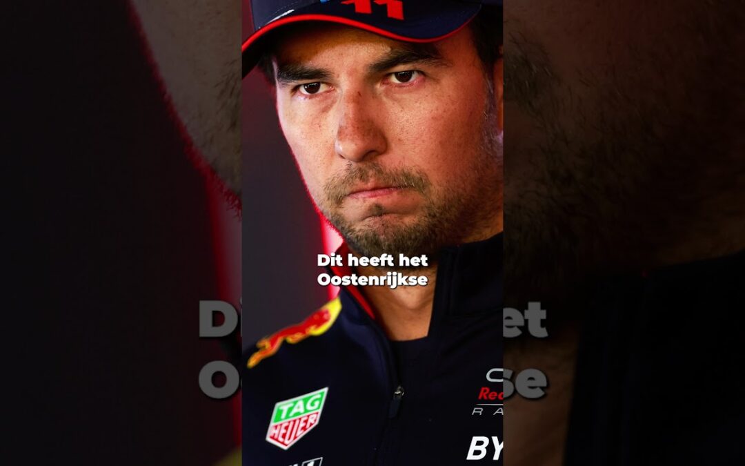 BREAKING: Sergio Pérez kondigt afscheid bij Red Bull Racing aan