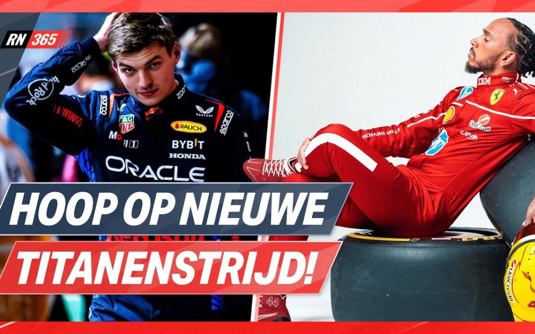Bleekemolen Vestigt Hoop Op Titanenstrijd Verstappen En Hamilton