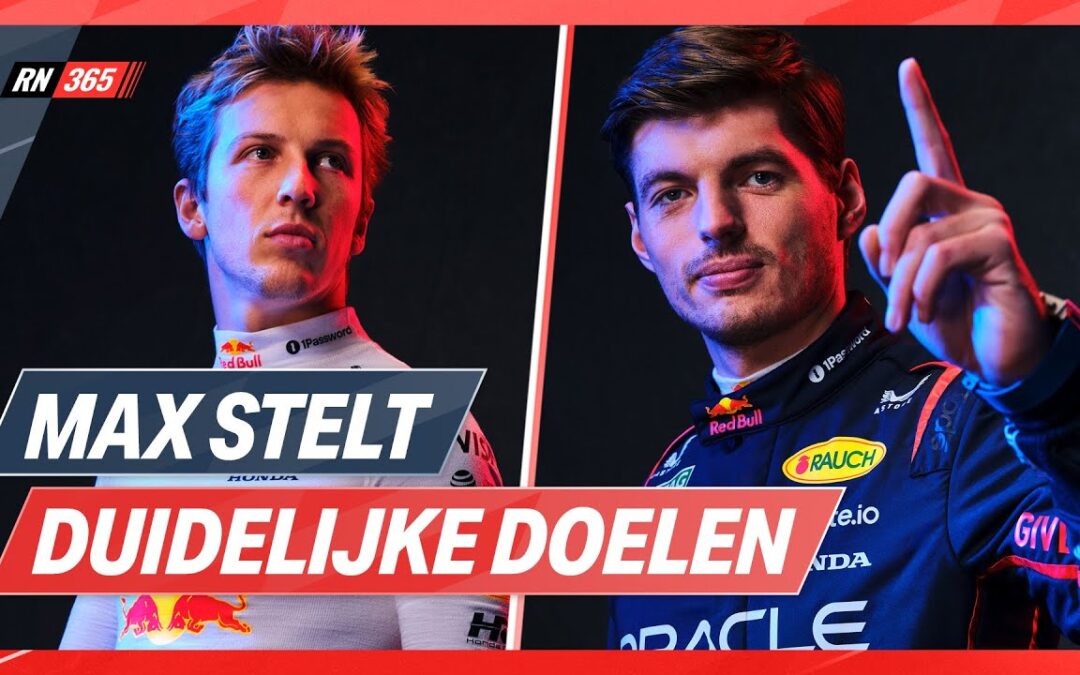Verstappen Stelt Duidelijke Doelen Voor F1-Seizoen 2025