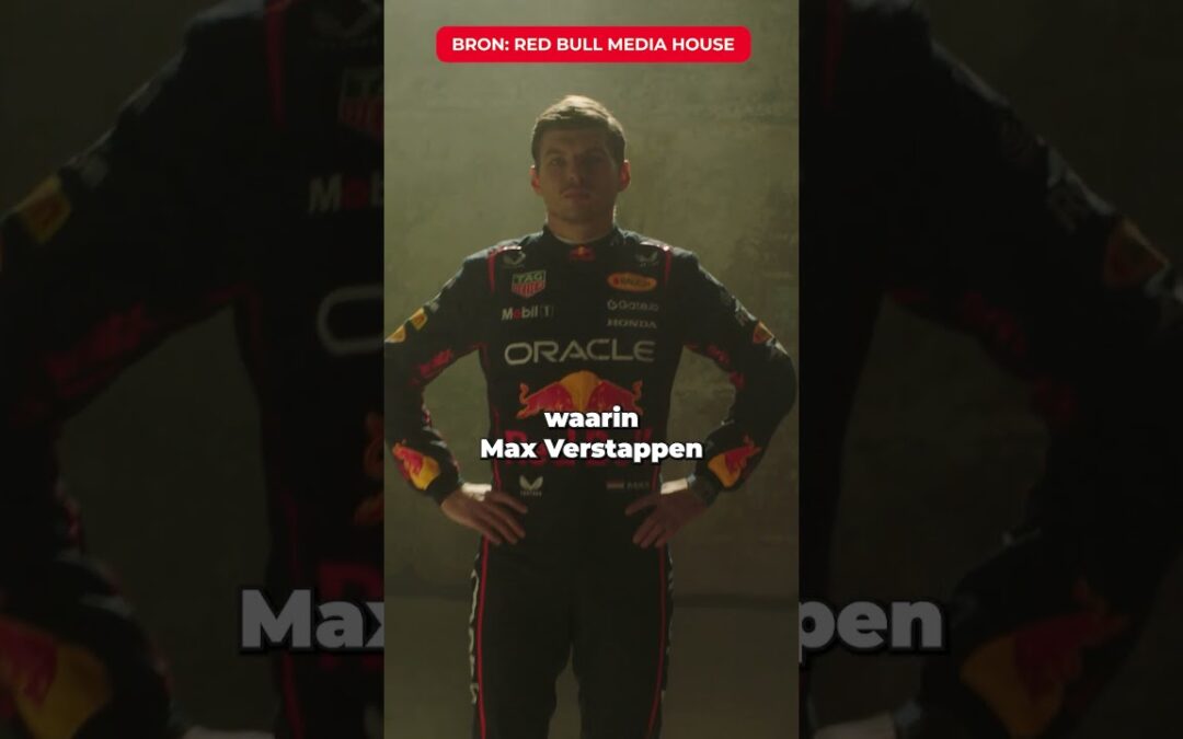 Dit is het nieuwe racepak van Max Verstappen
