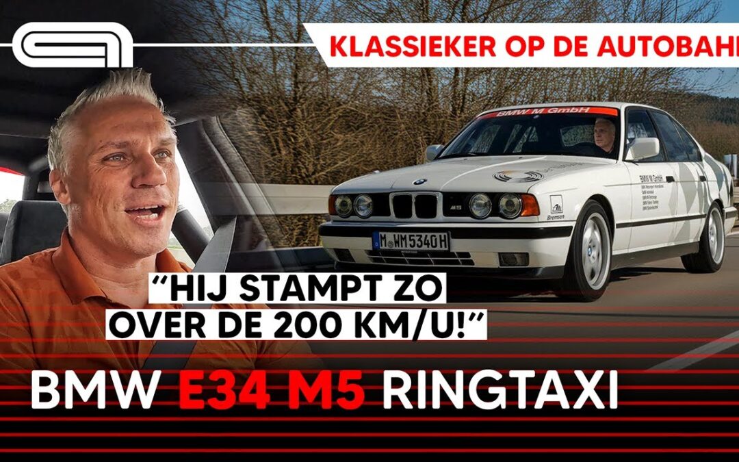 Rijden met een échte Ringtaxi [BMW M5 E34]