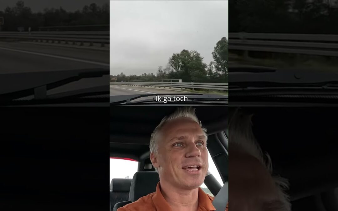 Vlammen op de Autobahn met een M5 E34
