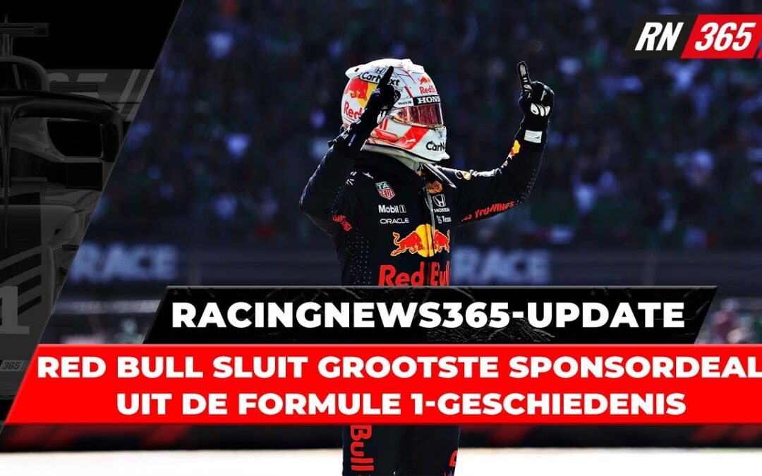 Red Bull sluit grootste sponsordeal ooit, Britse media vinden ‘nieuw’ bewijs over GP Abu Dhabi