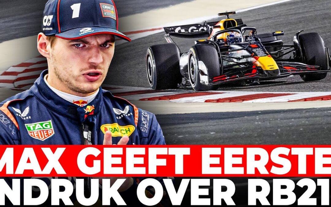Verstappen geeft eerste indruk over RB21: ‘auto is complexer’ | GPFans News