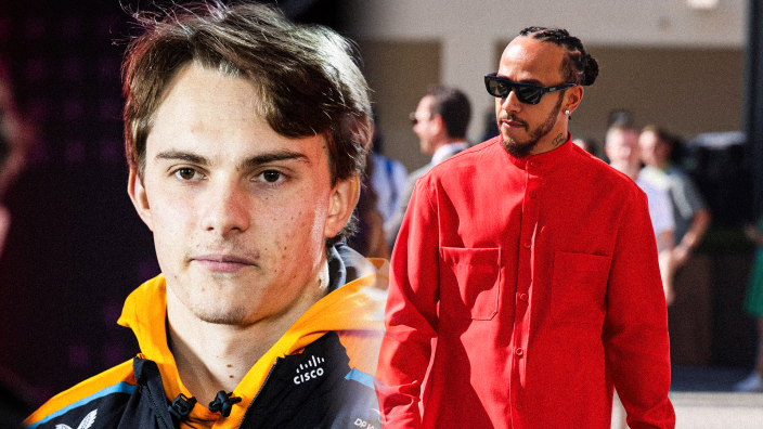 Oscar Piastri redelijk klaar met vragen over Lewis Hamilton: “Nee, dat zou niet geweldig zijn”