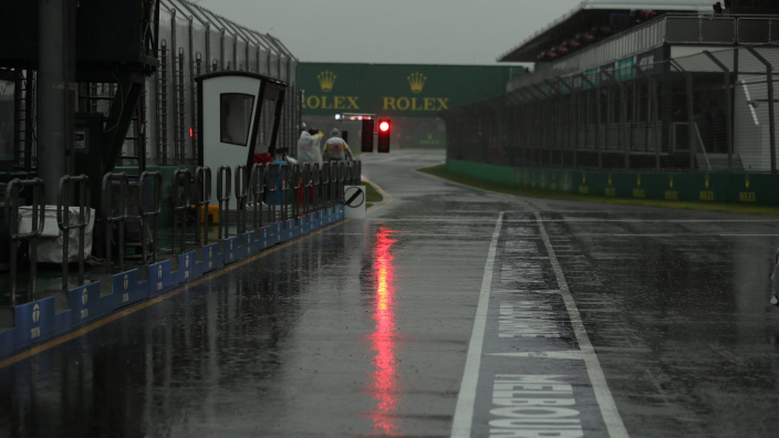 Australische Grand Prix bedreigd door regenval en extreme weersomstandigheden