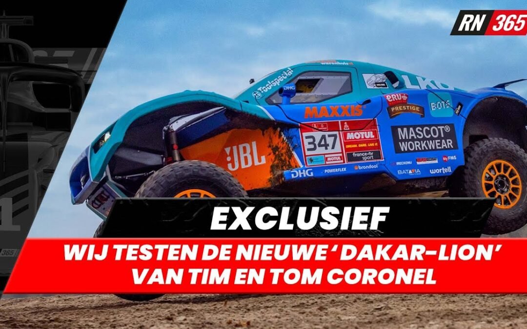 EXCLUSIEF: Wij testten de nieuwe ‘DAKAR-LION’ van Tim en Tom Coronel | RacingNews365