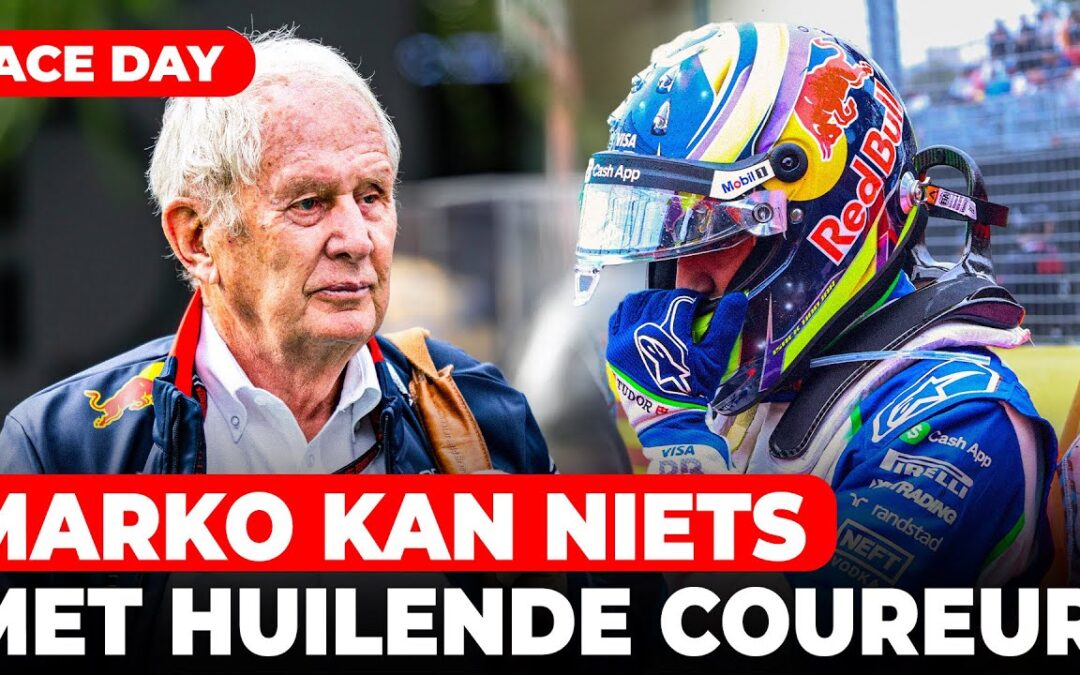 Marko kan niets met huilende coureur: “Dat was heel gênant” l GPFans Race Day