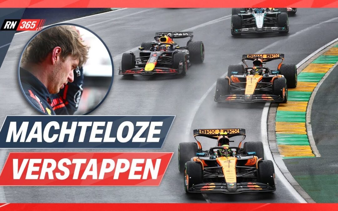 Waarom Verstappen Geen Kans Maakte Tegen Oppermachtig McLaren