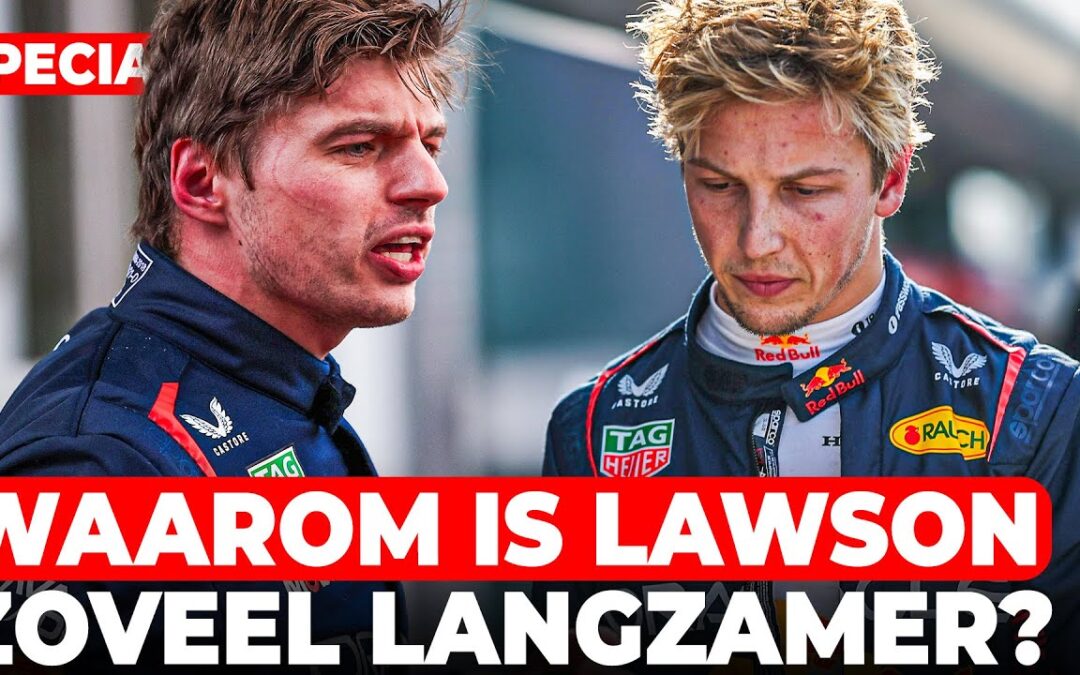Waarom is Lawson zoveel langzamer dan Verstappen? | GPFans Special