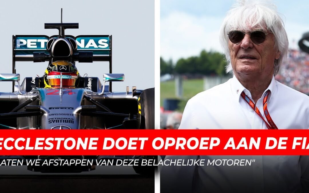 Ecclestone: “Laten we deze belachelijke motoren die we nu hebben van de hand doen” | GPFans News