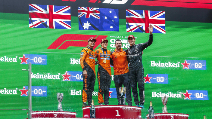 F1-Nieuws: Alle coureurs die in 2025 een podiumplaats hebben veroverd