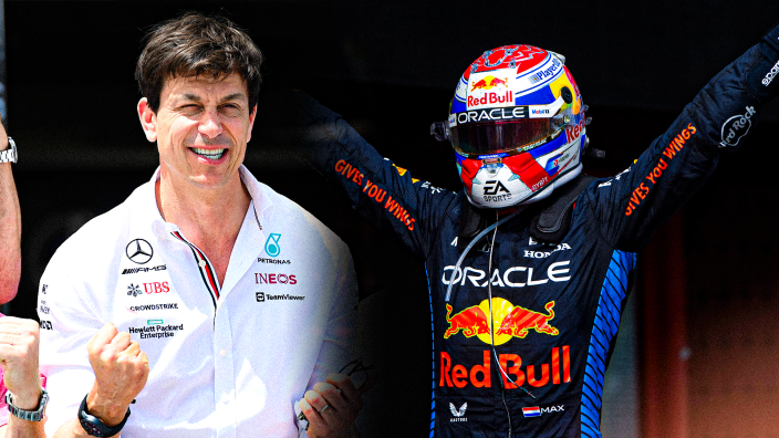 Toto Wolff geeft belangrijke update over ‘flirten’ met Verstappen in 2025