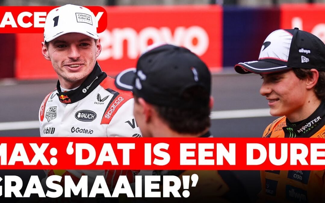 Max Verstappen tegen Lando Norris: ‘Dat is een dure grasmaaier’ | GPFans Raceday