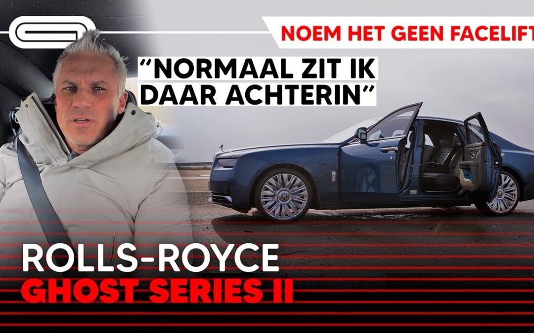 EEN HALF MILJOEN: Rolls Royce Ghost, en dit is de INSTAPPER.