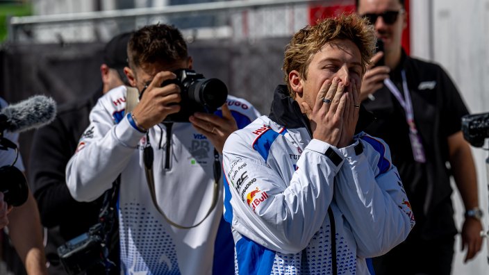 Liam Lawson kan ogen niet geloven door welkom nieuwe Formule 1-team